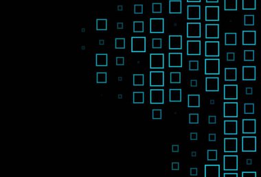 Çokgen biçiminde koyu mavi vektör arkaplanı. Dikdörtgenli soyut gradyan çizimi. Reklamlar için desen.