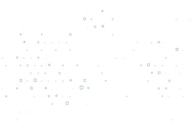 Işık Mavisi vektör kapağı dairelerle, küplerle. Daireleri olan renkli bir eğim, soyut arkaplanda dikdörtgenler. Marka kitabınız için şablon.