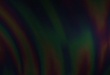 Dark Silver, eğri çizgileri olan gri vektör arkaplan. Bulanık baloncuk şekilli bir örnek. Marka kitabı için zarif desen.