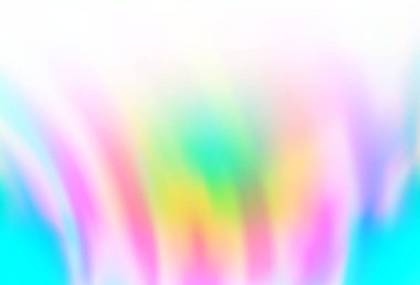 Çok renkli ışık, lav şekilli Gökkuşağı vektör arkaplanı. Soyut mermer tarzında, gradyanı olan renkli bir illüstrasyon. Markan için yeni kompozisyon.