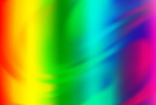 Φωτεινό Πολύχρωμο Αφηρημένη Διάταξη Διανύσματος Rainbow Πολύχρωμη Αφηρημένη Απεικόνιση Κλίση — Διανυσματικό Αρχείο