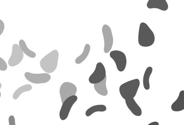 Açık Gümüş, soyut şekilli gri vektör arkaplanı.