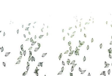 Açık yeşil vektör el boyalı arkaplan.