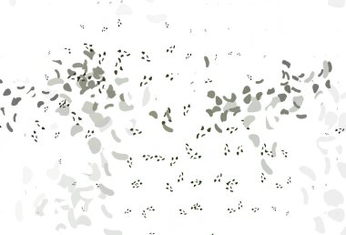 Rastgele biçimlerde açık yeşil vektör dokusu.