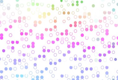 Işık Çokrenkli, küreli Gökkuşağı vektör deseni.