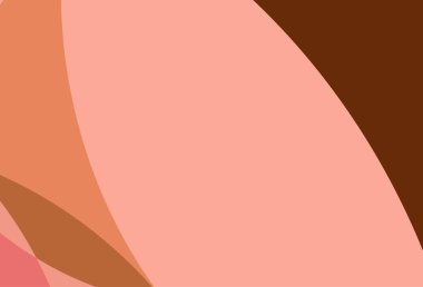 Açık Sarı, kabarcık şekilli Turuncu vektör şablonu.