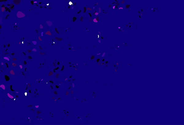 Светло Фиолетовый Розовый Векторный Фон Различными Формами — стоковый вектор