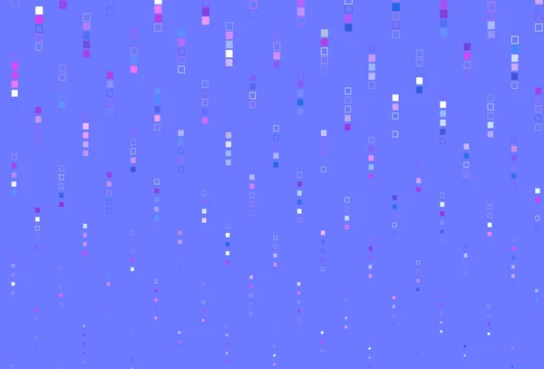 浅色粉红 蓝色矢量模板 正方形 — 图库矢量图片