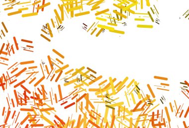 Açık Sarı, Düz çizgileri olan Turuncu vektör arkaplanı.