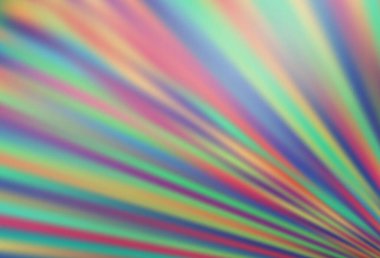 Açık Gümüş, gri arka plan ve uzun çizgiler. Renkli çubuklarla gösterişli soyut çizimler. İş broşürleri, broşürler için desen.