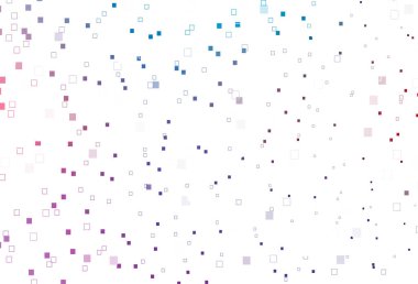 Açık Mavi, dikdörtgenli kırmızı vektör arkaplanı.