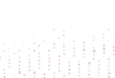 Kare biçiminde açık kırmızı vektör şablonu.