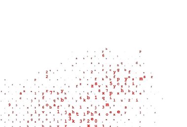 İngilizce sembollü hafif BLUE vektör kapağı.