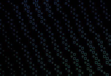 Koyu mavi, dikdörtgenli yeşil vektör arkaplanı.