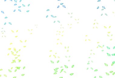 Açık Mavi, Sarı vektör çizim deseni.