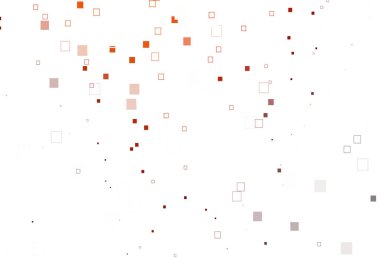 Açık Kırmızı, dikdörtgen biçiminde sarı vektör dokusu.