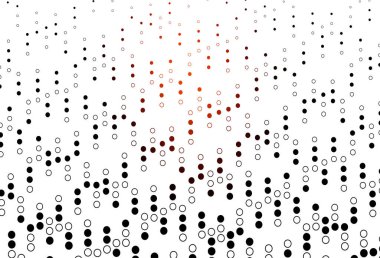 Dairesel şekilli açık kırmızı vektör düzeni.