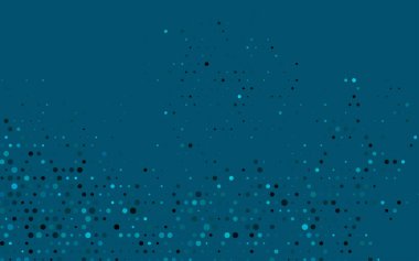 Kristallerle, dairelerle, karelerle vektör şablonu. Renkli noktaları, çizgileri, küpleri olan soyut çizimler. İş ilanları, broşürler, broşürler için desen