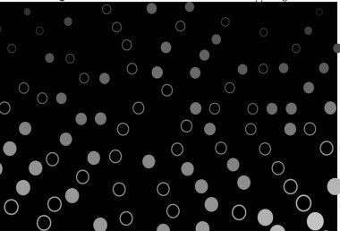 Koyu Gümüş, daire şekilli gri vektör düzeni.