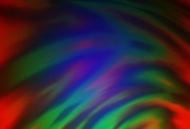 Dark Multicolor, Rainbow vektörü modern zarif fon. Görüntü stili ve gradyanı olan yeni renkli çizimler. Tasarımının yeni yolu.