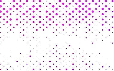 Kristallerle, dairelerle, karelerle vektör şablonu. Renkli noktaları, çizgileri, küpleri olan soyut çizimler. İş ilanları, broşürler, broşürler için desen