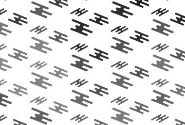 Açık Gümüş, renkli çizgileri olan gri vektör dokusu.