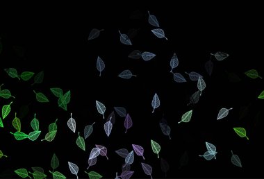 Koyu Çokrenkli, Gökkuşağı vektör karalama arkaplanı.