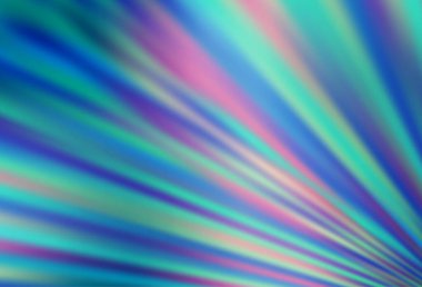 Renkli çizgileri olan hafif BLUE vektör dokusu.