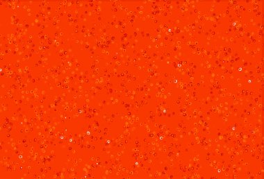 Kabarcıklı Açık Turuncu vektör arkaplanı.