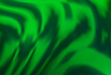 Eğri daireli açık yeşil vektör deseni.