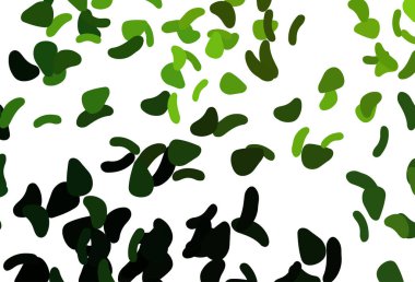 Soyut biçimlere sahip açık çokrenkli, gökkuşağı vektör arkaplanı.