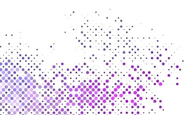 Kristallerle, dairelerle, karelerle vektör şablonu. Renkli noktaları, çizgileri, küpleri olan soyut çizimler. İş ilanları, broşürler, broşürler için desen