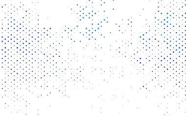 Kristallerle, dairelerle, karelerle vektör şablonu. Renkli noktaları, çizgileri, küpleri olan soyut çizimler. İş ilanları, broşürler, broşürler için desen