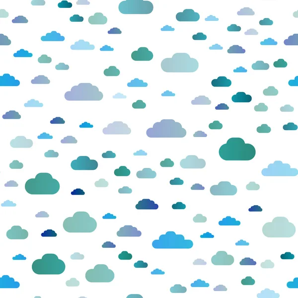 Abstract Background Clouds Copy Space — Stock Vector