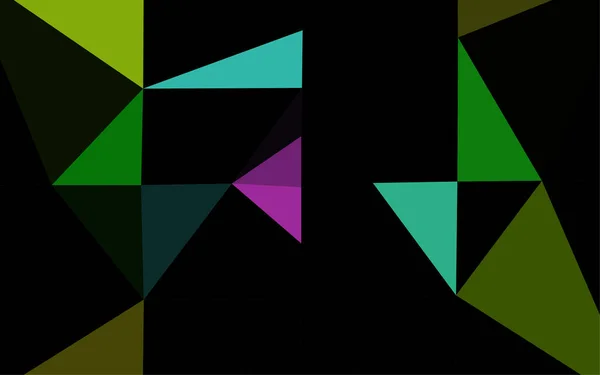 Abstrakter Dreieckiger Strukturierter Hintergrund Vektorillustration — Stockvektor