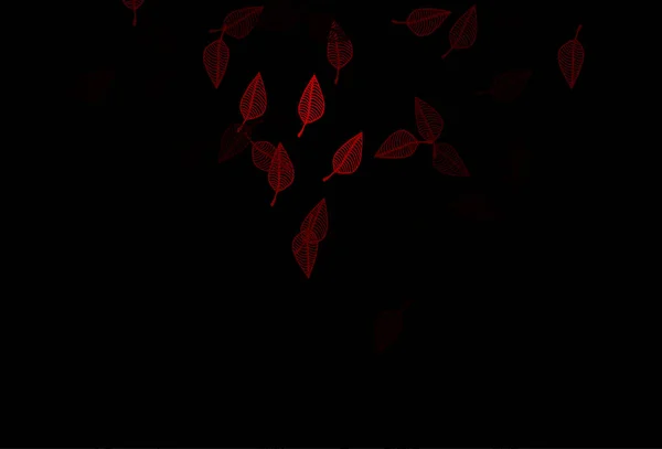 Тёмно Красные Векторные Каракули — стоковый вектор