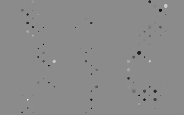 Vektorvorlage Mit Kristallen Kreisen Quadraten Abstrakte Illustration Mit Bunten Punkten — Stockvektor