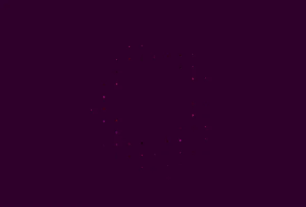 Light Purple Pink Vector Backdrop Dots — Stock Vector