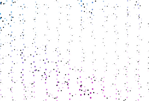 ライトピンク 長方形の青いベクトルレイアウト — ストックベクタ