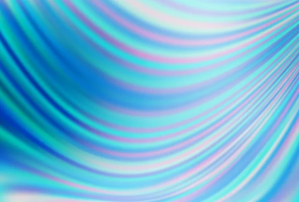 Светло Синий Векторный Шаблон Пузырчатыми Фигурами Красочная Абстрактная Иллюстрация Градиентными — стоковый вектор