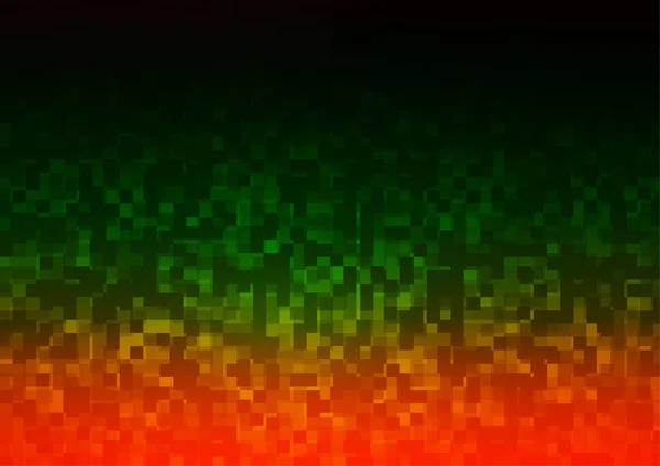 暗い多色 長方形の虹のベクトル背景 — ストックベクタ