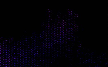 Kristallerle, dairelerle, karelerle vektör şablonu. Renkli noktaları, çizgileri, küpleri olan soyut çizimler. İş ilanları, broşürler, broşürler için desen