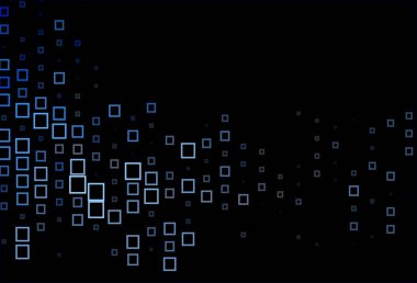 Çokgen biçiminde koyu Mavili vektör arkaplanı.