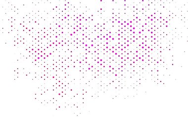 Kristallerle, dairelerle, karelerle vektör şablonu. Renkli noktaları, çizgileri, küpleri olan soyut çizimler. İş ilanları, broşürler, broşürler için desen