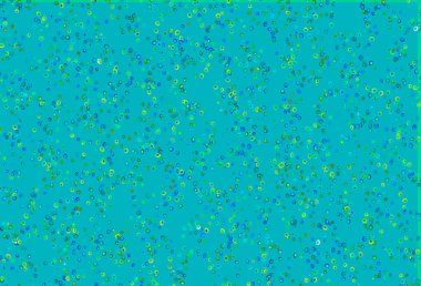 Açık Mavi, diskleri olan sarı vektör dokusu.