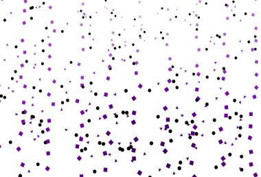 Çokgen biçiminde dairesel hafif Mor vektör örtüsü.