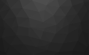 Gri soyut üçgen arkaplan, vektör illüstrasyonu    