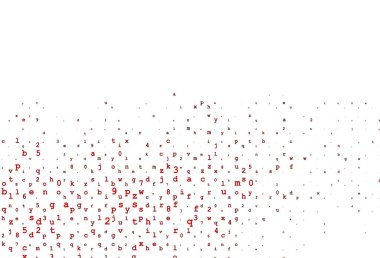 İngilizce sembollü açık yeşil vektör örtüsü.