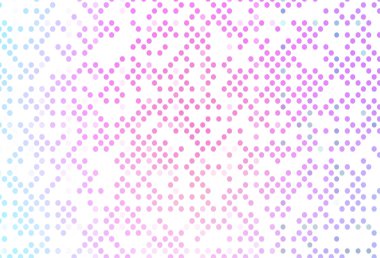 Açık Pembe, kabarcıklı Mavi vektör arkaplanı.