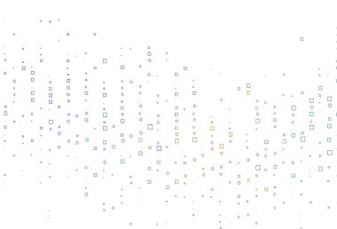 Çokgen biçimli açık renk, Gökkuşağı vektör örtüsü.